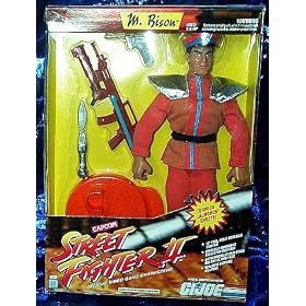 G.I. Joe Street Fighter II M. Bison 12 Action Figure by Street Fighter