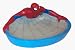Spiderman soap dish, plastic