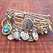 Bangle Bracelet and Apple Blossom Charm
