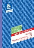 Avery Zweckform 1753 UrlaubsAbwesenheitsmel A5 SD 2x40 Blatt