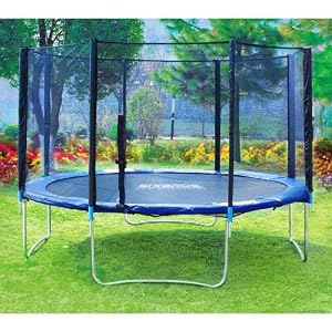SixBros. Sport - Sixjump 4,00 M Ø XXL Professional Trampoline de jardin - CST400/1072 - Filet de sécurité | Certifié par Intertek / GS