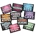 Plastic Photo Booth Props - Set of 5 Signs / 10 Phrases - Wedding Mix