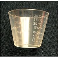 `Medicine Cups Disposable 1 oz. Graduated Pk/100