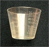 `Medicine Cups Disposable 1 oz. Graduated Pk/100