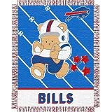 Buffalo Bills NFL Triple Woven Jacquard Throw (Baby Series) (36x46")