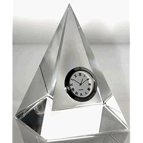 Pyramid Clock by Godinger