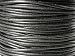 Lederband, Lederschnur, Lederriemen 10 m. Rund 3,0 mm. Schwarz