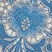 Qianle Romantic Lace Embroidery Flower Applique Neckline Collar Clothes DIY Patch,Blue
