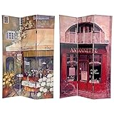 UPC 849527005408 product image for Oriental Furniture Unique European Art Print Decorative Floor Screen, 6-Feet Fre | upcitemdb.com