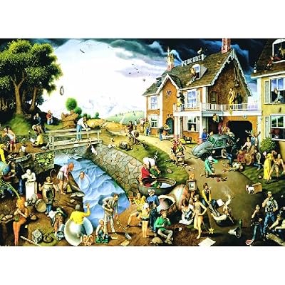 Proverbidioms 1500pc Jigsaw Puzzle by T.E. Breitenbach