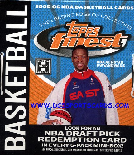 2005 06 Topps Finest Basketball Unopened Hobby Box