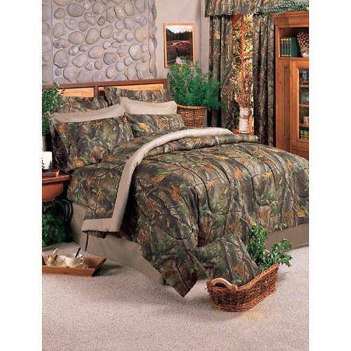 Hardwoods Green Comforter Set - Full