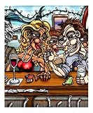 Key Afternoon Part 1 Cuisine Giclee Poster Print by Jackson Van Ess, 20x24
