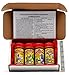 Obie-Cue's Texas BBQ Gift Box, 4 bottles - Southern Comfort (Yankeeblaster, Gatorbreath, Texas Soul, Fajita Fabulousa)