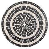Del Mar Tile-Top Patio Dining Table