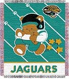 Jacksonville Jaguars - NFL baby 36"x 46" Triple Woven Jacquard Throw - 36x46