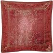 ShalinCraft Pillow Covers Decorating Ideas Handmade Christmas Gifts Silk Fabric 16x16 inches (bcbr303)