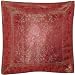 ShalinCraft Pillow Covers Decorating Ideas Handmade Christmas Gifts Silk Fabric 16x16 inches (bcbr303)