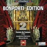 Bonporti Edition 2: Sonate da Camera (1703) - Accademia I Filarmonici / Alberto Martini