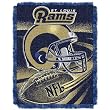 NFL St. Louis Rams 48-Inch-by-60-Inch Jacquard Acrylic Throw