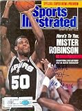 David Robinson (San Antonio Spurs) Autographed/Hand Signed Sports Illustrated Magazine