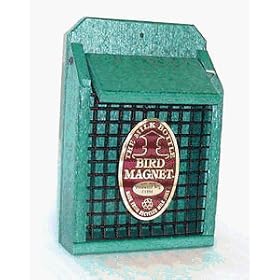 Stonewood Post Box Suet Feeder - Green by