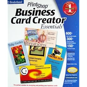 The Print Shop Business Card Creator Essentials
