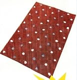 61cdd52RO2L. SL160  Brown, Blue & White Polka Dot Rugs