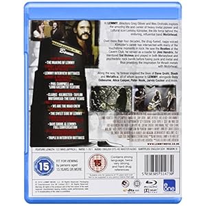 Lemmy - The Legend Of Motorhead [Blu-ray] [Import anglais]