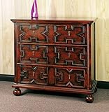 3 Drawer English Chest (Walnut) (34