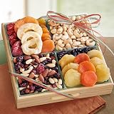 Golden Gate Dried Fruit and Nut Tray Gift by Golden State Fruit Sale