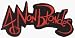 4 Non Blondes - Red on Black Logo - Embroidered Iron On or Sew On Patch