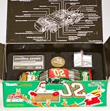 2002 - Team Caliber Green Chrome / NASCAR - Santa Claus #02 - Holiday Chevrolet Monte Carlo - Designed by Sam Bass - Happy Holidays Set - 1:24 Scale Die-Cast Replica - COA - Owners Series - 1 of 3120 - Limited Edition - Collectible