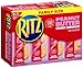 Nabisco, Ritz, Cracker Sandwiches with Peanut Butter, Family Size, 16 Count, 22.08oz Box (Pack of 3)