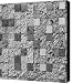 Marble Pixels Canvas Print - Canvas Art