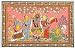 Asia Art of India Home Decor Patachitra Paintings Organic Color on Paper 12 x 13.5 inches (pata303)