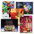 Birthday Greeting Card Assortment, box of 10 cards and envelopes