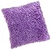 Brentwood Fifi Knife Edge 18-Inch Pillow, Purple
