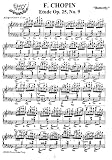 Chopin Etude Op. 25 No. 9 