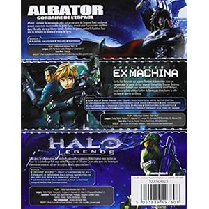 Albator, corsaire de l'espace + Halo Legends + Appleseed Ex Machina [Blu-ray]