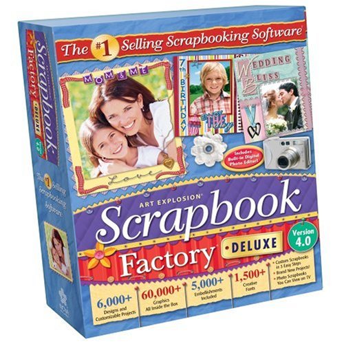 Childrens Toyshop  Software : Art Explosion Scrapbook Factory Deluxe 4.0
