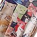 KaiTingu Vintage Women's Long Batwing Sleeve Pullover Sweater Cat Family Print
