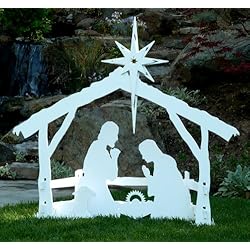 Christmas light outdoor diy decorations lights tree pouted colorful go Outdoor Nativity Scene and Nativity Sets Yard Decorations - Outdoor