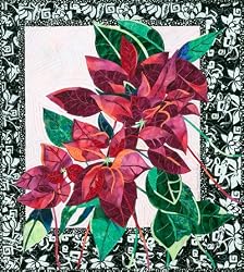 Poinsetta Christmas Quilt Pattern Bigfork Bay Cotton Company