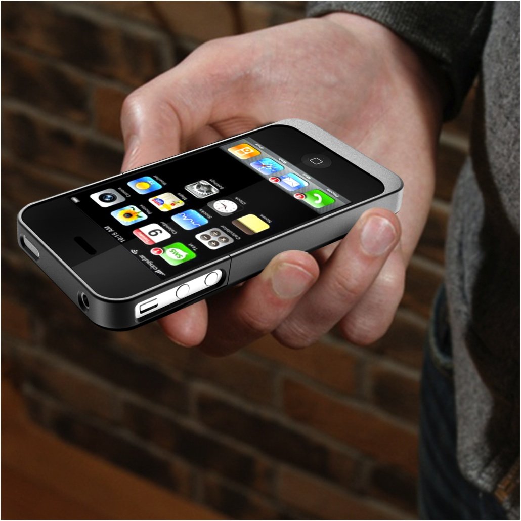 iPhone 4S case with battery