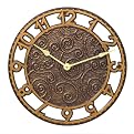 Flourish Clock - Copper