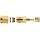 Parker A-Lok 6RU1-B Brass Compression Tube Fitting, Reducing Union, Tube OD x Tube OD