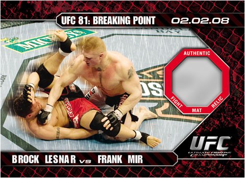 Topps 2009 UFC Ultimate Fighting Championship Round 1 Trading Cards Box 16 Packs