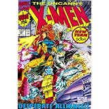 NEW, MARVEL'S UNCANNEY X-MEN 2 # 281, MARVEL, COMIC, BOOK, NEW TEAM IS BORN, NO BAR CODE, HOBBY EDITION COMIC, A MUTANT MILE-STONE, 2 COMICS