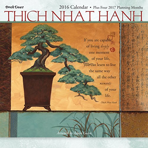 2016 Thich Nhat Hanh Mini Calendar, by Brush Dance and Thich Nhat Hanh